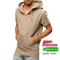 هودی آستین کوتاه تابستانه مدل m347